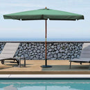 Ombrellone da Giardino 3x4 m Palo Ø48 mm Fantasy in Legno Verde