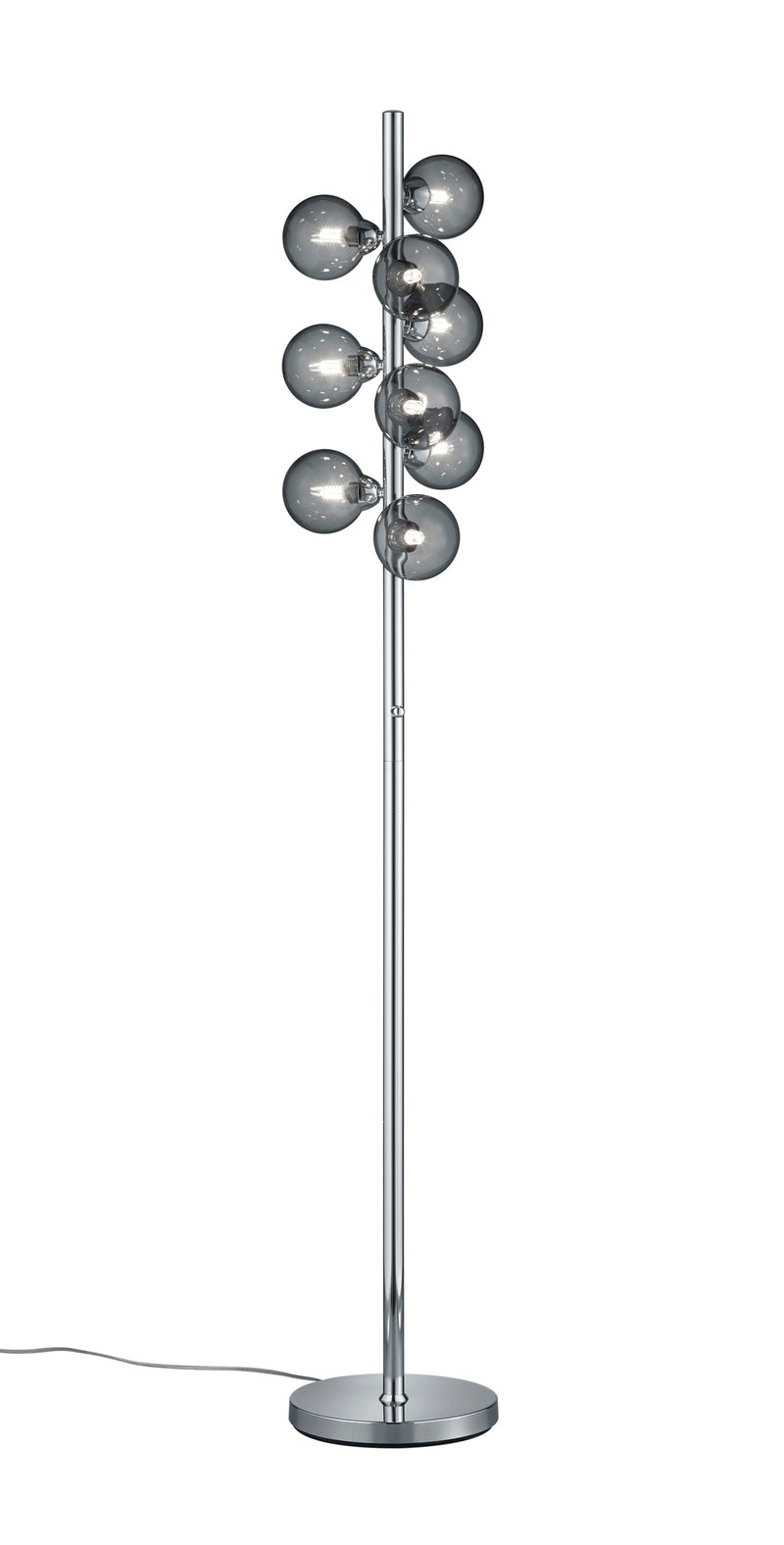 Piantana da Interno  G9 in Metallo Cromo