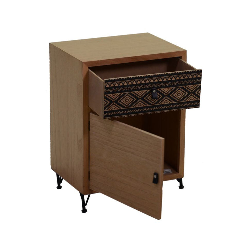 Comodino 1 Anta 1 Cassetto in Lego Budapest