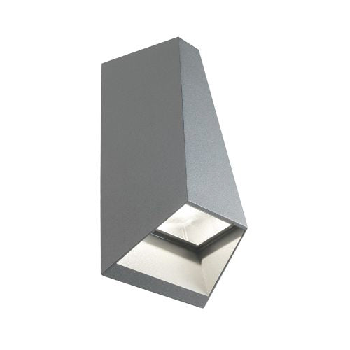 Applique da Esterno a LED 2x4W Doppia Emissione Sovil Dakota Grigio