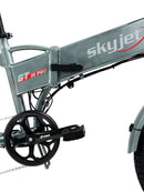 Bicicletta Elettrica GT3 PRO 250W con Freni Idraulici Display XXL e Chiave NFC Grigio  