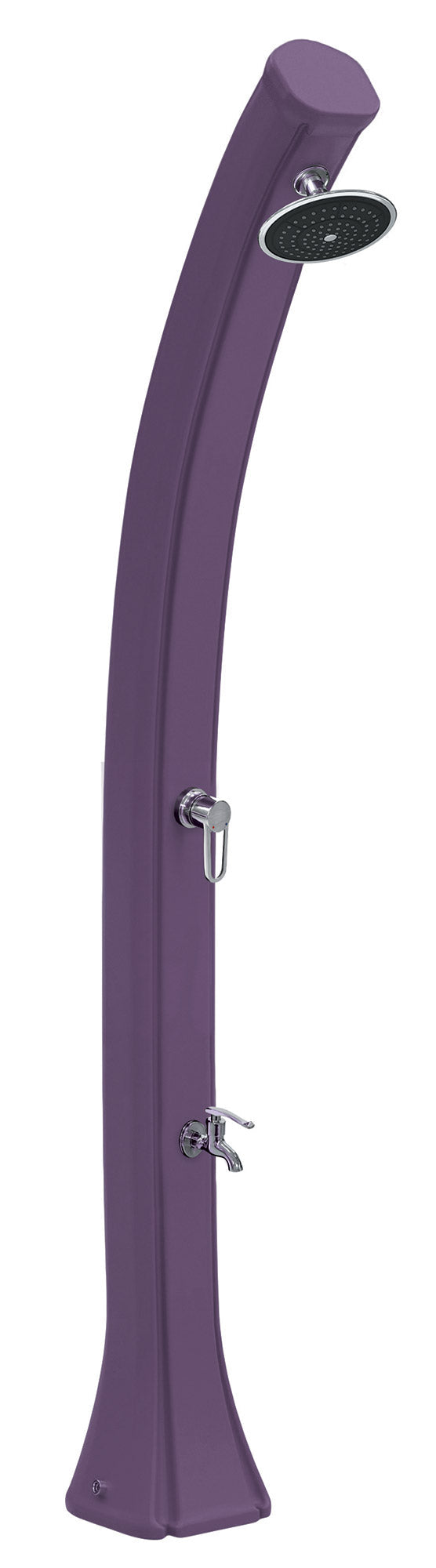 Douche Solaire de Jardin 44L Violet Mitigeur et Lave Pieds online