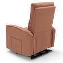 Poltrona Alzapersona Elettrica 2 motori 74x80x105 cm in Tessuto  Londra Terra