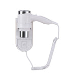 Asciugacapelli A Pistola Swan 1600W Installazione a Muro Bianco      