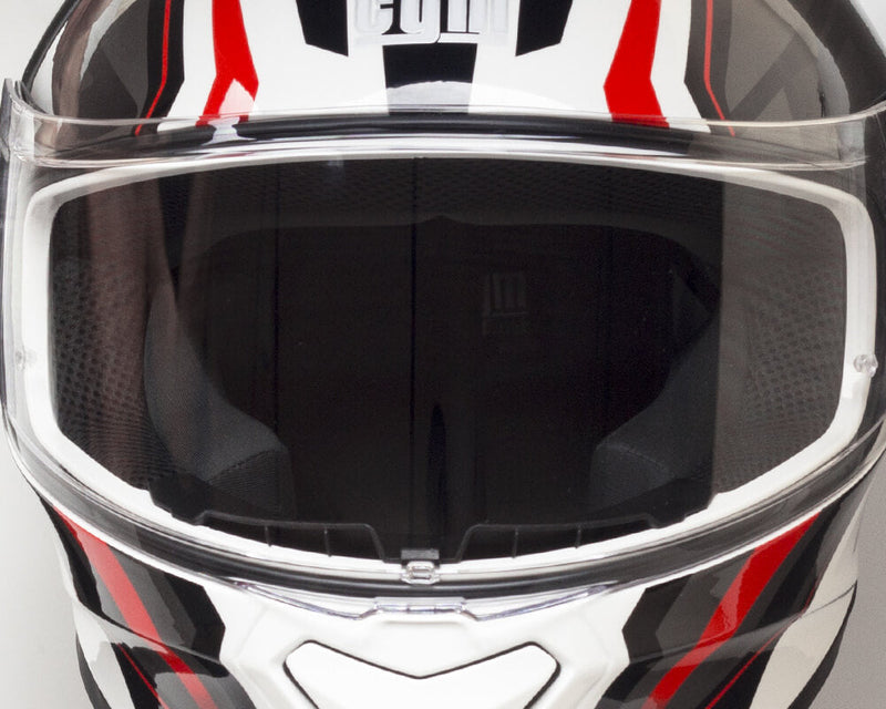 Casco Integrale per Scooter Visiera Lunga CGM Suzuka 301G Bianco Varie Misure