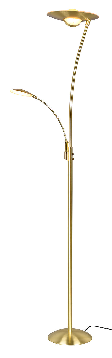 Piantana da Interno a LED in Metallo Ottone Opaco online