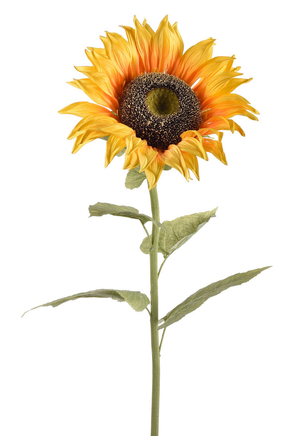 Set 2 Tournesol Artificiel Hauteur 123 cm Jaune sconto