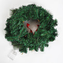 Ghirlanda di Natale Decorativa con 20 Luci LED Ø60 cm 