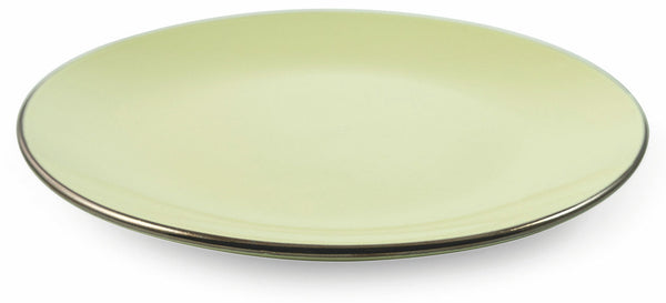 Set de 6 assiettes plates Ø27,5x3 cm en grès VdE Tivoli 1996 Royal Light Yellow online