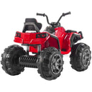 Quad Elettrico per Bambini 12V Miller Superquad Rosso