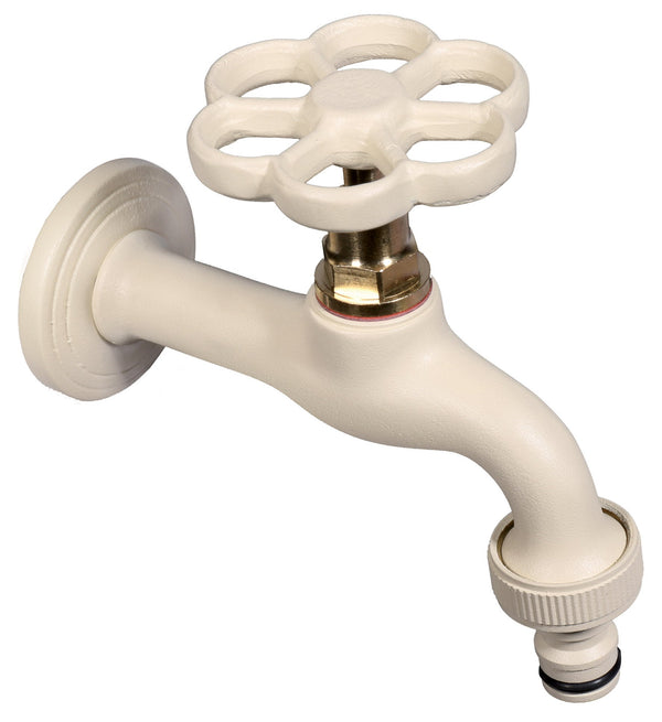 Robinet coloré pour fontaine de jardin en laiton Belfer RUB/024 ivoire acquista