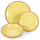 Servizio Piatti 12 Pezzi in Gres VdE Tivoli 1996 Siena