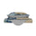 Housse de couette double avec impression sur le sac et les taies d'oreiller