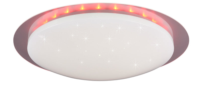 Plafoniera da Interno a LED in Plastica Bianco