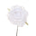 Set 12 Pics Rose Ø10 cm Blanc
