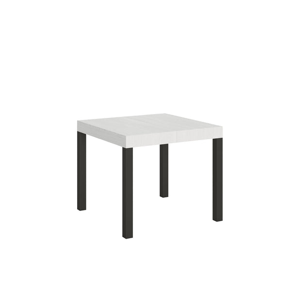 prezzo Tavolo Allungabile 90-246x90x77 cm Everyday Bianco Frassino
