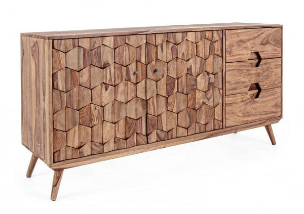Credenza 2 Ante 3 Cassetti 145x40x77h cm Kant acquista