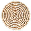 Set 6 Tovagliette Ø38 cm  in Paglia e Carta VdE Tivoli 1996 Spiral