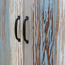 Mobile Alden 78x39x93 h cm in Legno Multicolor