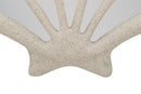 Specchio Conchiglia 40,5x2,3x37,3 cm in Resina