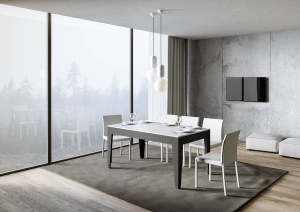 online Table Extensible 160-220x90x77 cm Cico Mix Blanc Spatule