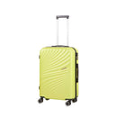 Trolley Valigia Media Rigido 4 Ruote con Combinazione in ABS Ravizzoni Amalfi Verde Lime