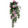 Set 2 Azalées artificielles à suspendre 80 cm Rose
