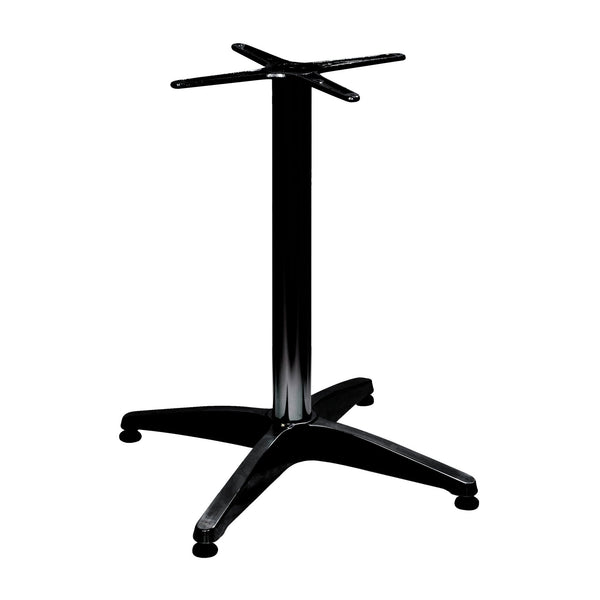 online Base pour table de jardin 60x60x70 avec piètement 4 branches en aluminium anthracite