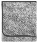 Copridivano con Penisola Destra in Poliestere e Cotone Grigio Scuro Varie Misure