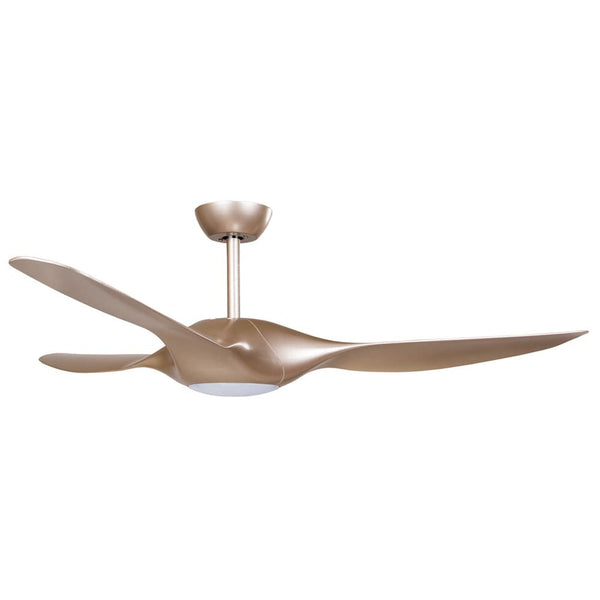Ventilateur de Plafond avec 3 Pales et Lampe Ø142 cm 6 Vitesses Sulion Diamond Gold prezzo