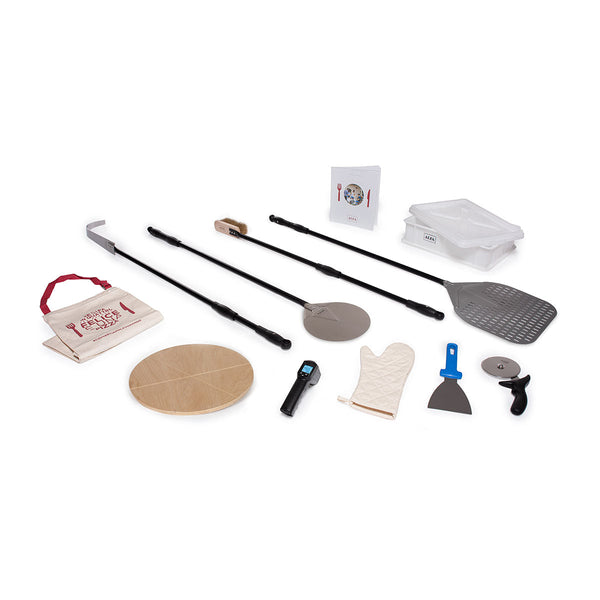 prezzo Kit de fabrication de pizza, pelles, boîte de livre de recettes pour rouleaux Alfa et accessoires