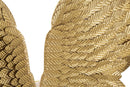 Pannello Ali Beauty 37,5x100x3 cm in Ferro Oro