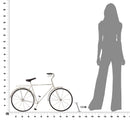 Pannello Bici Ferro 99x5,5x61 cm in Ferro