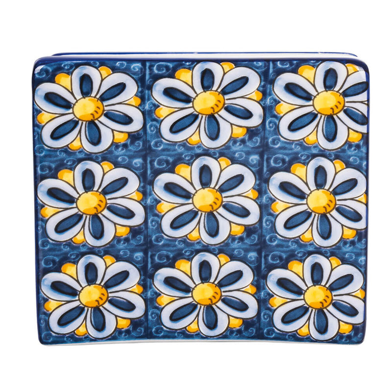 Porta Spugnetta 10x4,5x8,7 cm  in Ceramica VdE Tivoli 1996 Infinito