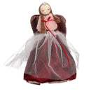 Angelo tessuto rosa amaranto cm 15x10xh29