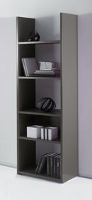 Libreria da Parete con 5 Ripiani in Melamina 56x29x184cm TFT  Boost Antracite