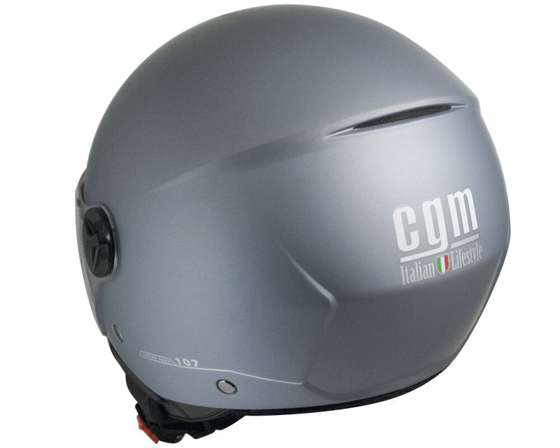 Casco Jet per Scooter Visiera Lunga CGM Florence 107A Rosa Opaco