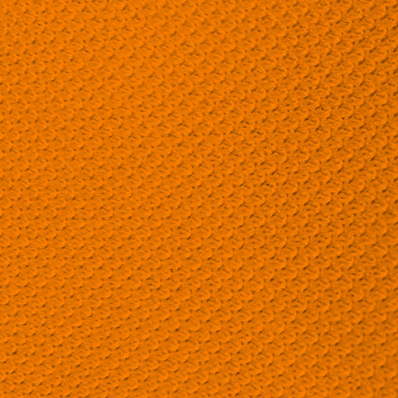 Set 2 Coprisedie Elasticizzati in Poliestere Arancio 