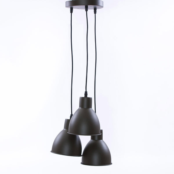 Lampadario a 3 Luci Ø25 in Metallo Verde Militare prezzo