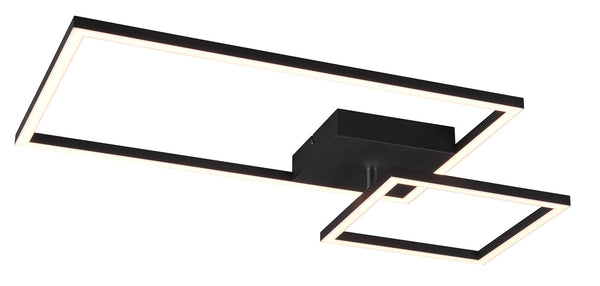 Plafoniera da Interno a LED SMD in Metallo Nero Opaco acquista