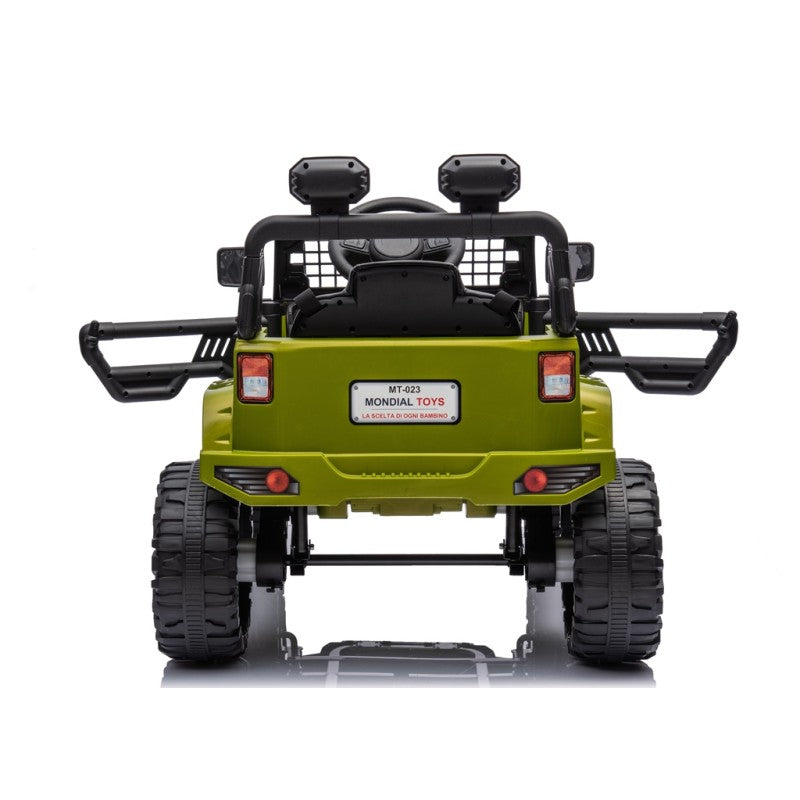 Macchina Elettrica per Bambini 12V Baby Fuoristrada Verde