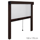 Zanzariera Avvolgibile Per Porta Balcolne E Finestra A Molla 100x170 cm