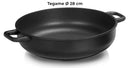Batteria di Pentole 7 Pezzi in Alluminio Pressofuso Antiaderente Olympia Supreme Big