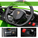 Macchina Elettrica per Bambini 12V con Licenza Lamborghini Aventador Verde