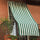 Store pour Overlay 145x250 cm avec anneaux renforcés Vert