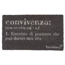 Zerbino "convivenza" 70x1,5x40 cm in Cocco e PVC VdE Tivoli 1996 