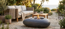 Braciere a Gas Gpl da Esterno 115x84x36 cm 14kW Atena