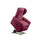 Fauteuil releveur électrique 2 moteurs 90x100x90 cm Canapé en Microfibre Dispositif Médical 1 Violet