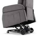 Poltrona Alzapersona Elettrica 2 Motori 70x87x105 cm in Tessuto Dubai