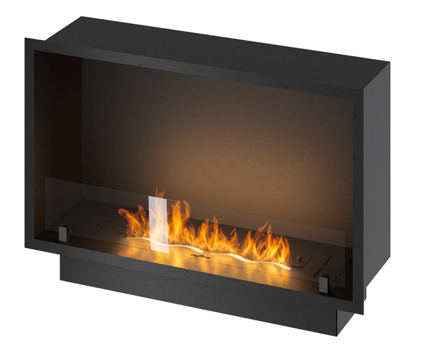 Camino a Bioetanolo da Incasso 84,4x59,4x25 cm Inside 800 Slim Nero con Vetro sconto